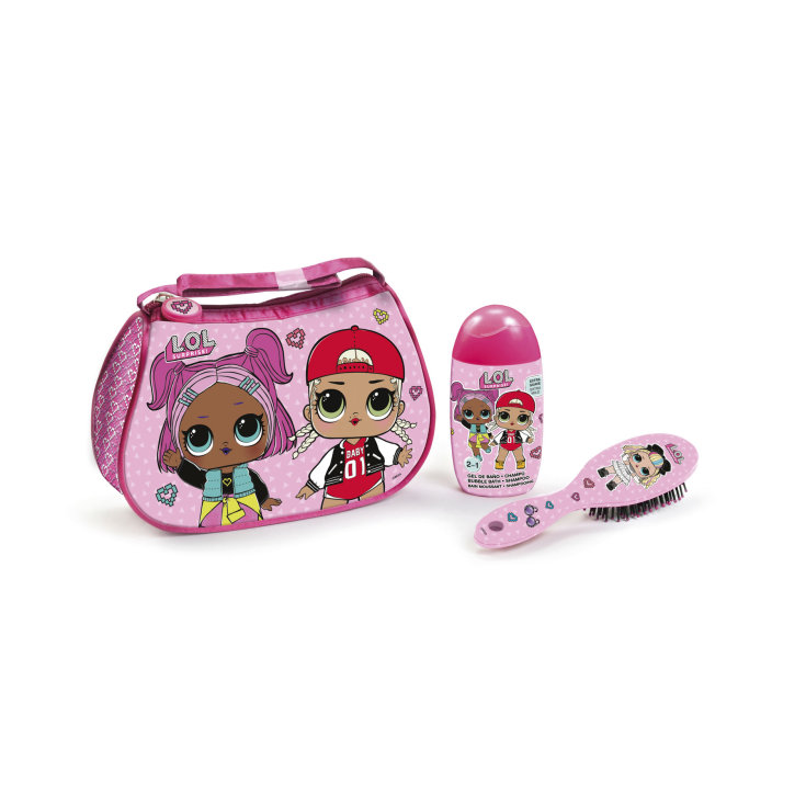 lol surpise neceser gel-champu 120ml y cepillo lol surpise neceser gel-champu 120ml y cepillo