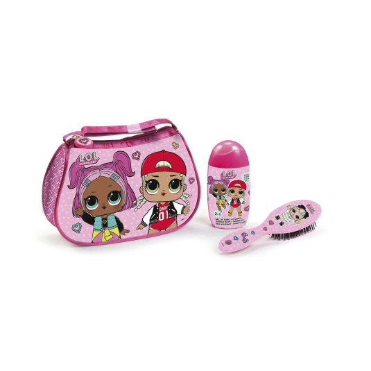 lol surprise neceser gel-champu 120ml y cepillo