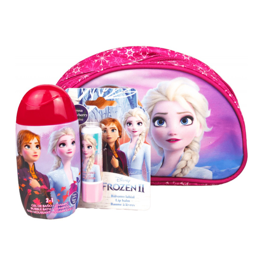 disney frozen ii set neceser infantil 3 piezas