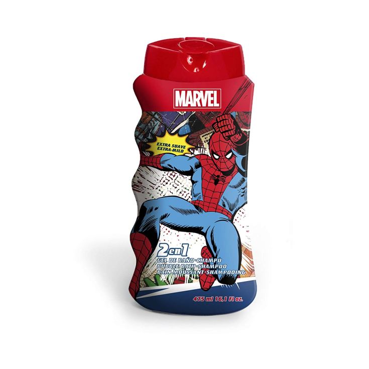 spiderman 2en1 gel y champu 475ml spiderman 2en1 gel y champu 475ml