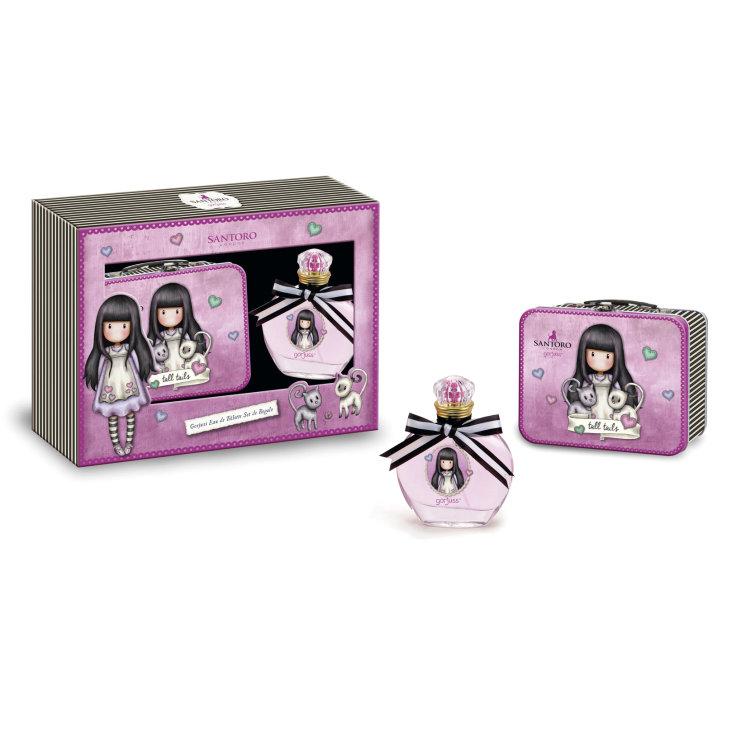 gorjuss eau de toilette 50ml en maletin metalico decorado gorjuss eau de toilette 50ml en maletin metalico decorado