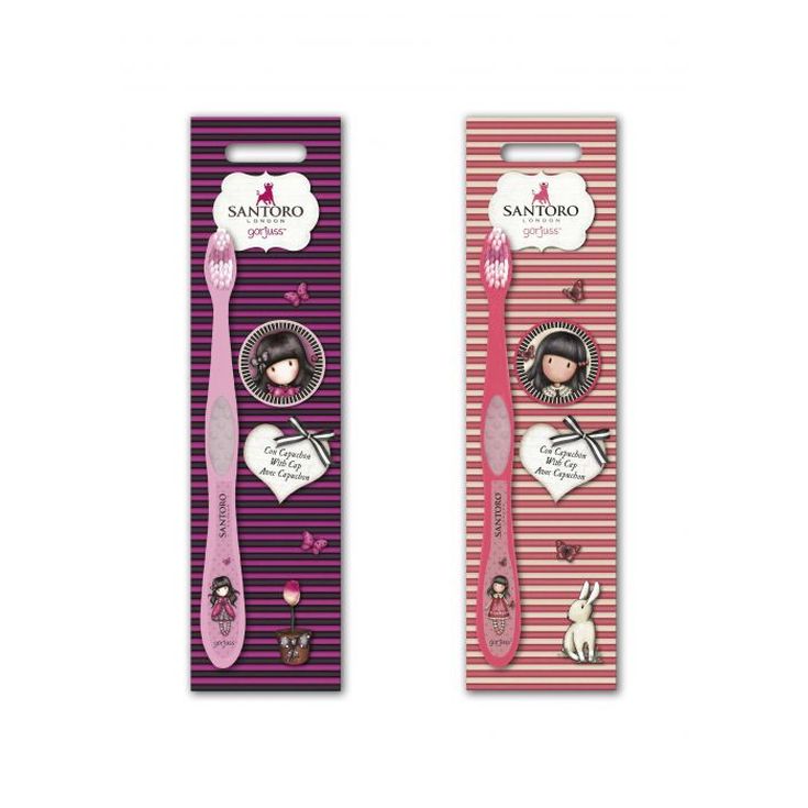 gorjuss cepillo de dientes infantil con capuchon gorjuss cepillo de dientes infantil con capuchon