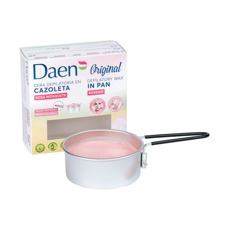 daen cera depilatoria cazoleta rosa mosqueta 90g
