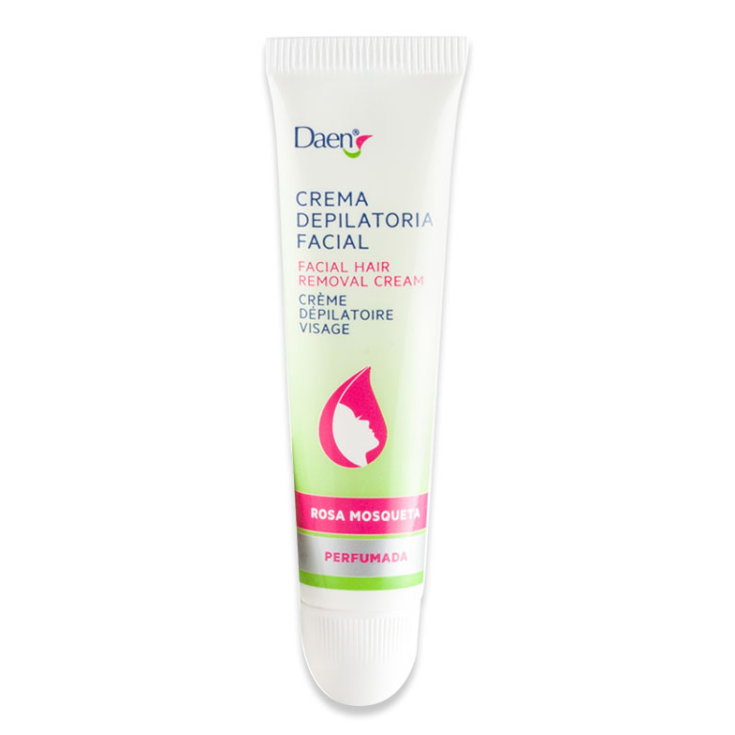 daen crema depilatoria facial rosa mosqueta 15ml