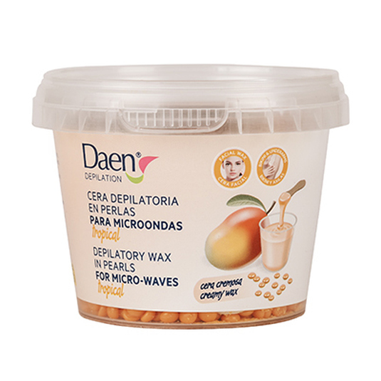 daen cera cremosa en perlas para microondas tropical 100g