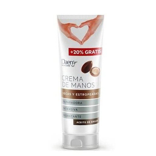 daen crema de manos argan piel seca 75+15ml