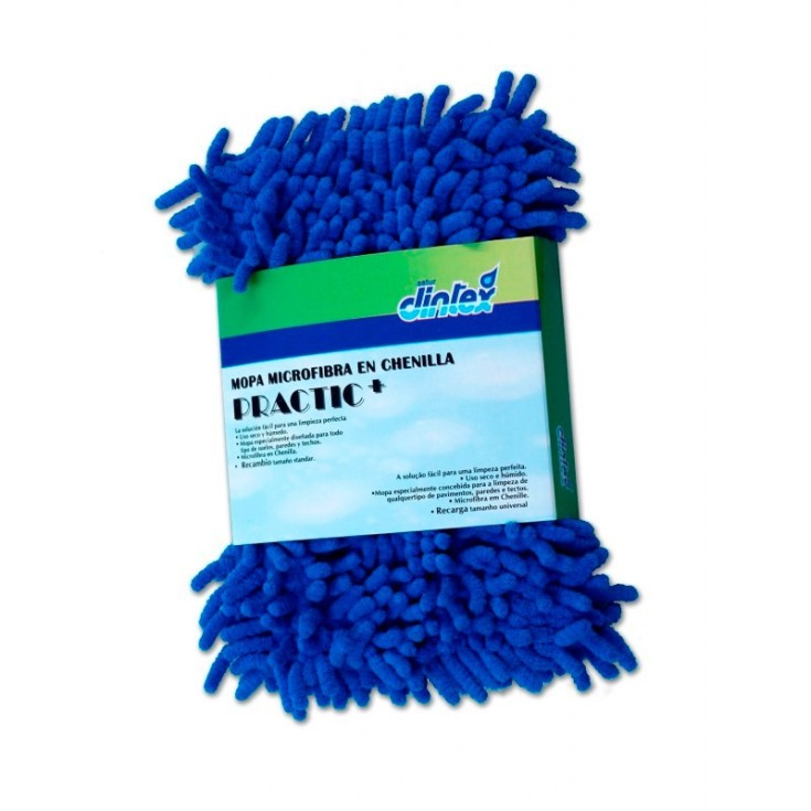 dintex recambio mopa microfibra chenilla 40x13.5cm dintex recambio mopa microfibra chenilla 40x13.5cm