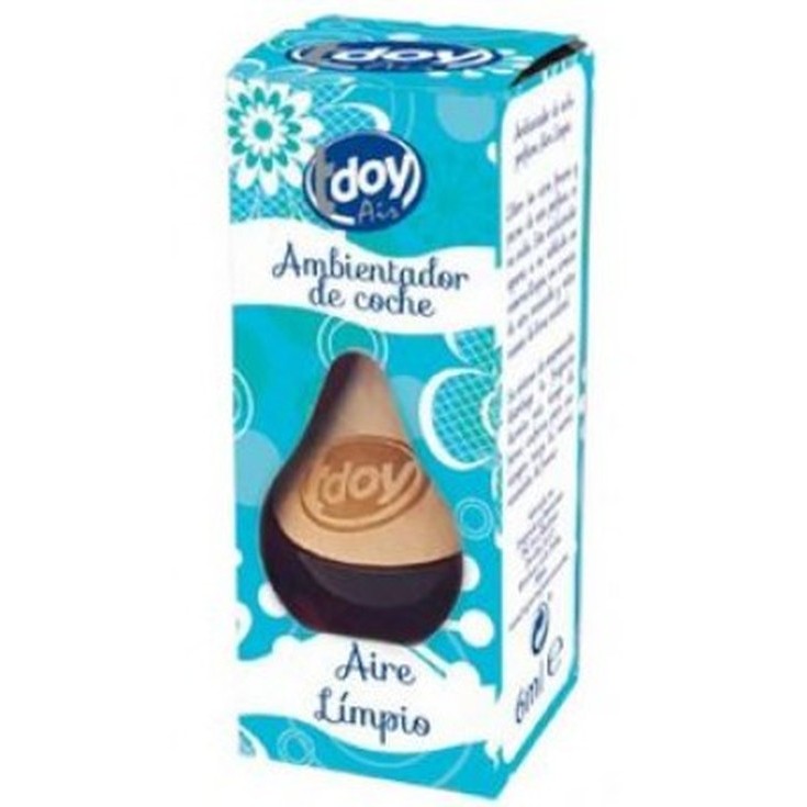 tdoy ambientador coche bola aire limpio 6ml