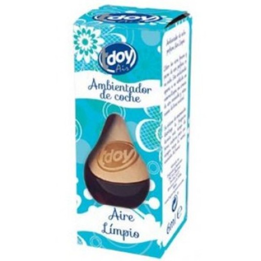 tdoy ambientador coche bola aire limpio 6ml