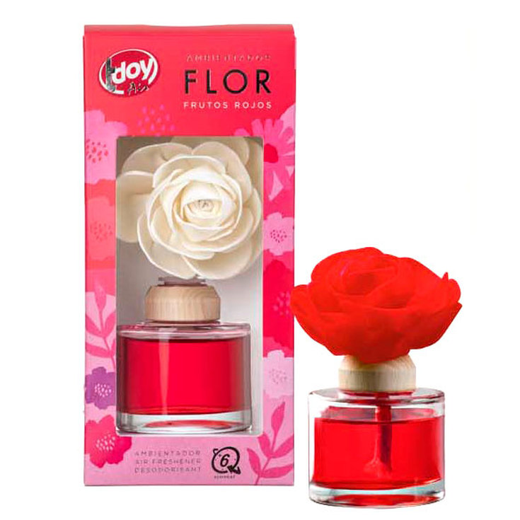 tdoy ambientador mikado rosa 3d frutos rojos 90ml