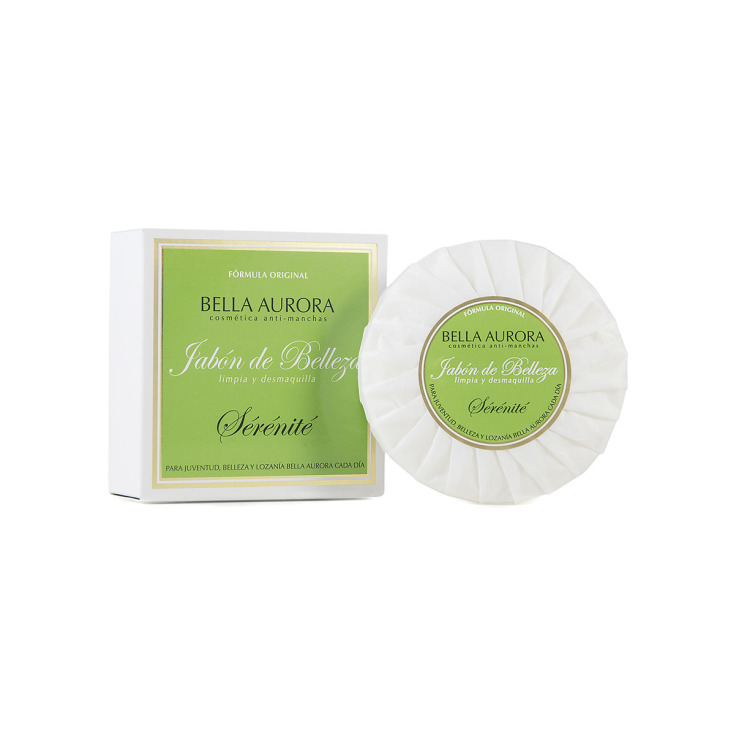 bella aurora belleza serenite jabon limpieza facial 100gr bella aurora belleza serenite jabon limpieza facial 100gr