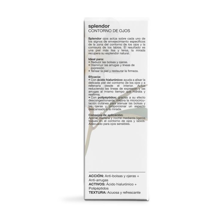 bella aurora splendor10 crema contorno de ojos 15ml