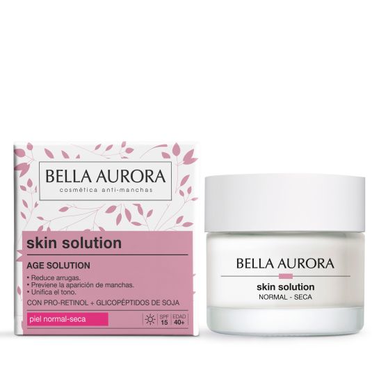 bella aurora age solution crema antiarrugas spf15 50ml bella aurora age solution crema antiarrugas spf15 50ml