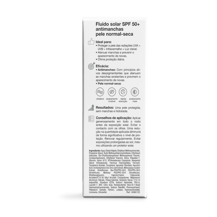 bella aurora solar spf50 fluido anti-manchas piel seca 50ml