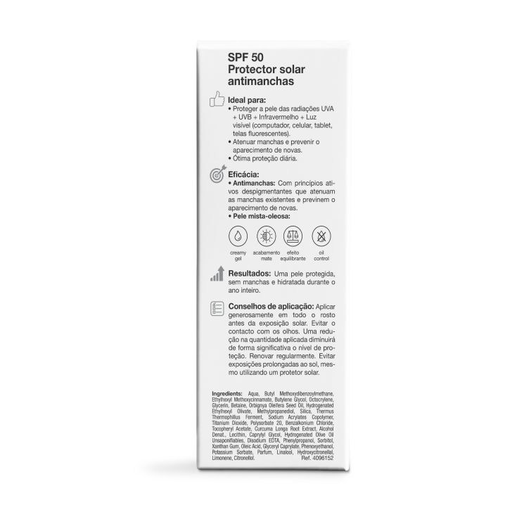 bella aurora fotoprotector facial spf50 antimanchas piel mixta 50ml