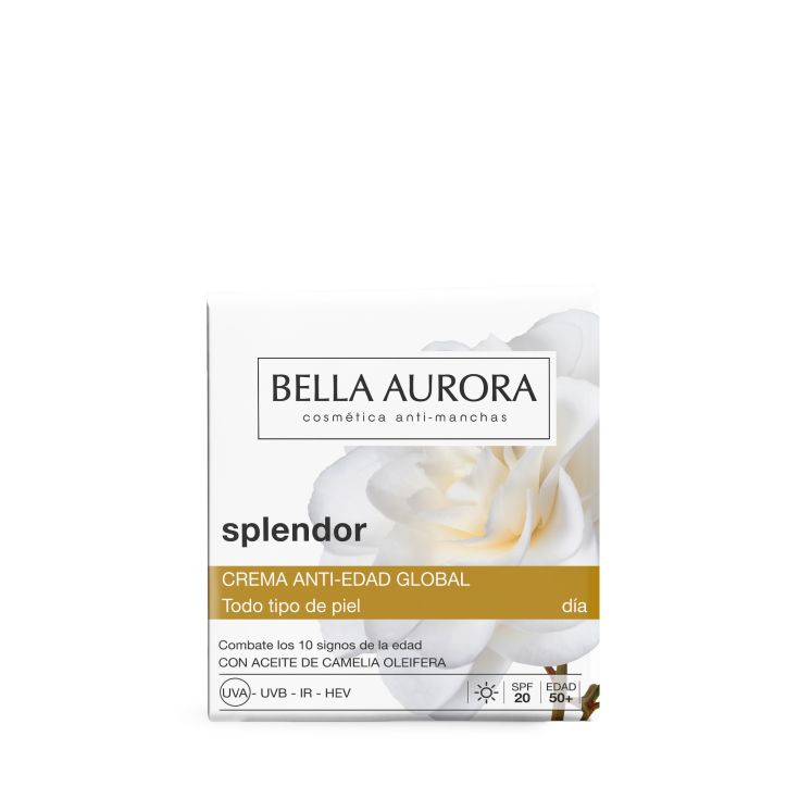 bella aurora splendor10 crema anti-edad dia spf20 50ml
