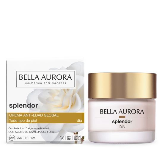 bella aurora splendor10 crema anti-edad dia spf20 50ml