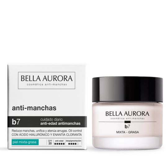 bella aurora b7 crema antimanchas piel mixta spf20 50ml