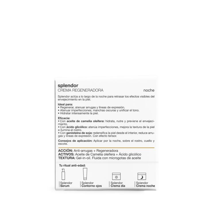bella aurora splendor10 anti-edad noche 50ml