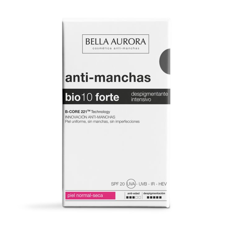 bella aurora bio10 forte tratamiento despigmentante intensivo piel normal 30ml