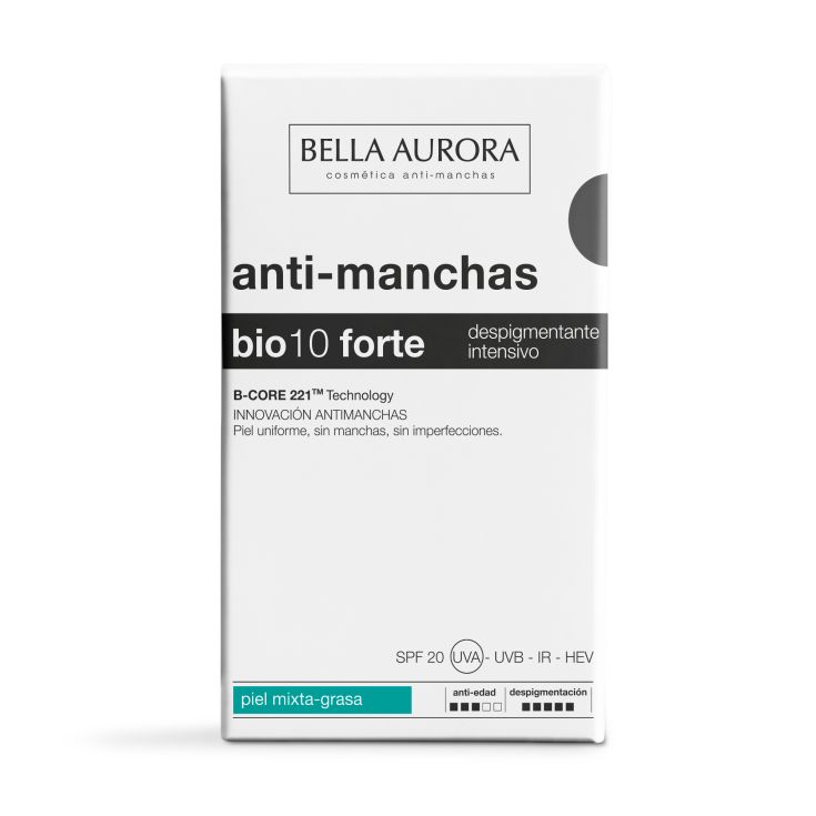 bella aurora bio10 forte tratamiento despigmentante intensivo piel mixta-grasa 30ml