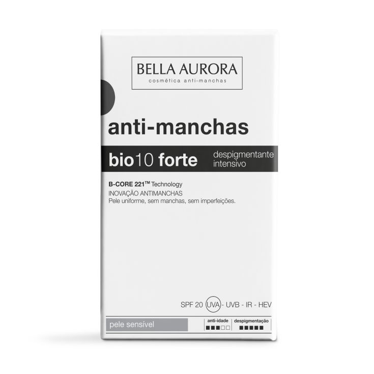bella aurora bio10 forte tratamiento despigmentante intensivo piel sensible 30ml