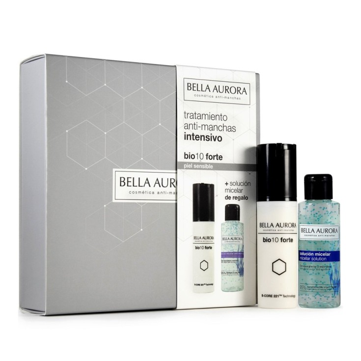 bella aurora bio10 forte tratamiento antimanchas intensivo piel sensible set 2 piezas bella aurora bio10 forte tratamiento antimanchas intensivo piel sensible set 2 piezas