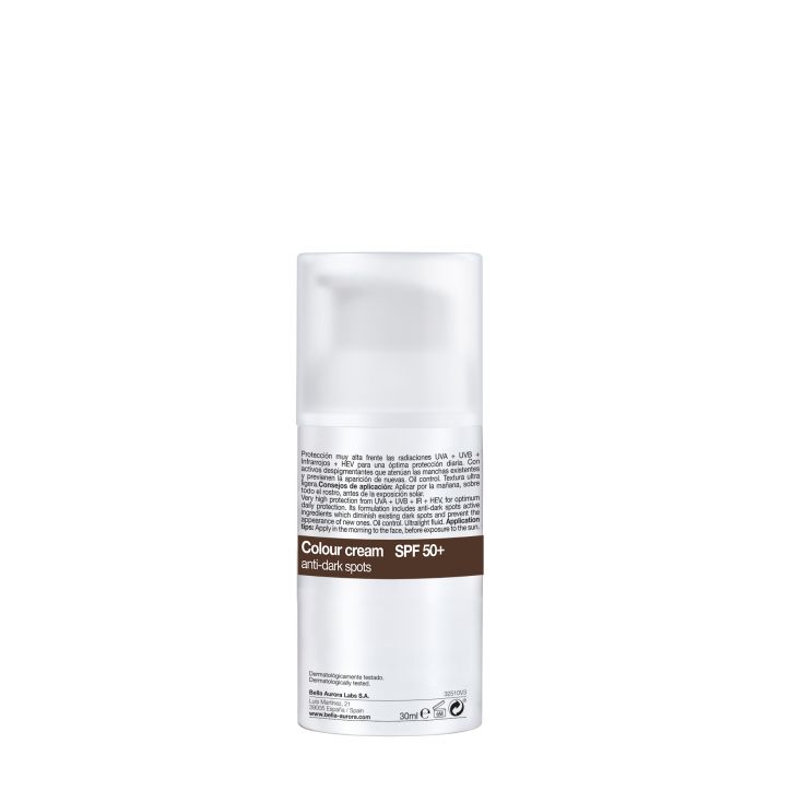 bella aurora cc cream antimanchas spf50+ oil free 30ml