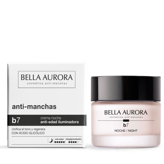 bella auropa anti-manchas b7 trat. noche antiedad iluminador 50ml bella auropa anti-manchas b7 trat. noche antiedad iluminador 50ml