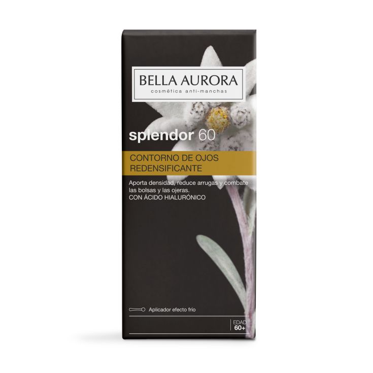 bella aurora splendor 60 contorno de ojos redensificante 15ml