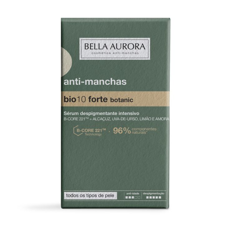 bella aurora anti-manchas bio10 forte botanic serum 30ml