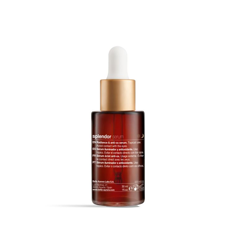 bella aurora splendor serum vit.c y acido hialuronico 30ml