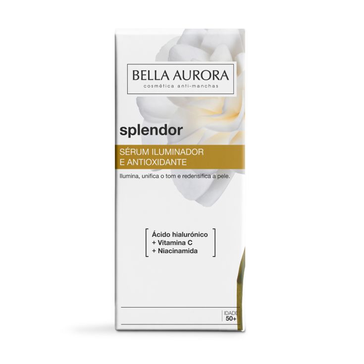 bella aurora splendor serum vit.c y acido hialuronico 30ml