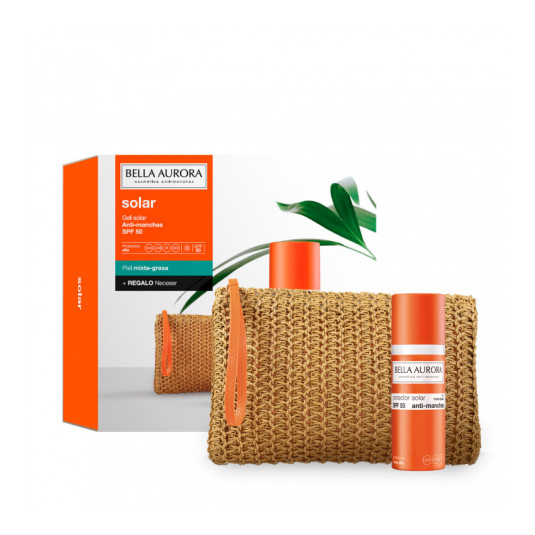 b. aurora solar solar antimanchas spf50 piel normal-seca 50ml + neceser de regalo b. aurora solar solar antimanchas spf50 piel normal-seca 50ml + neceser de regalo