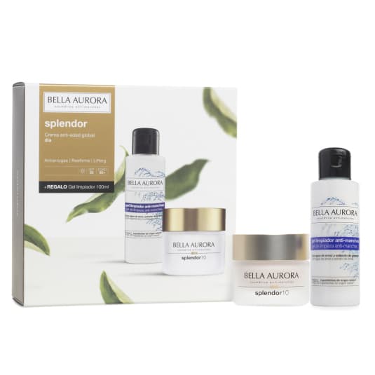 b. aurora splendor10 crema dia spf20 50ml set 2 piezas