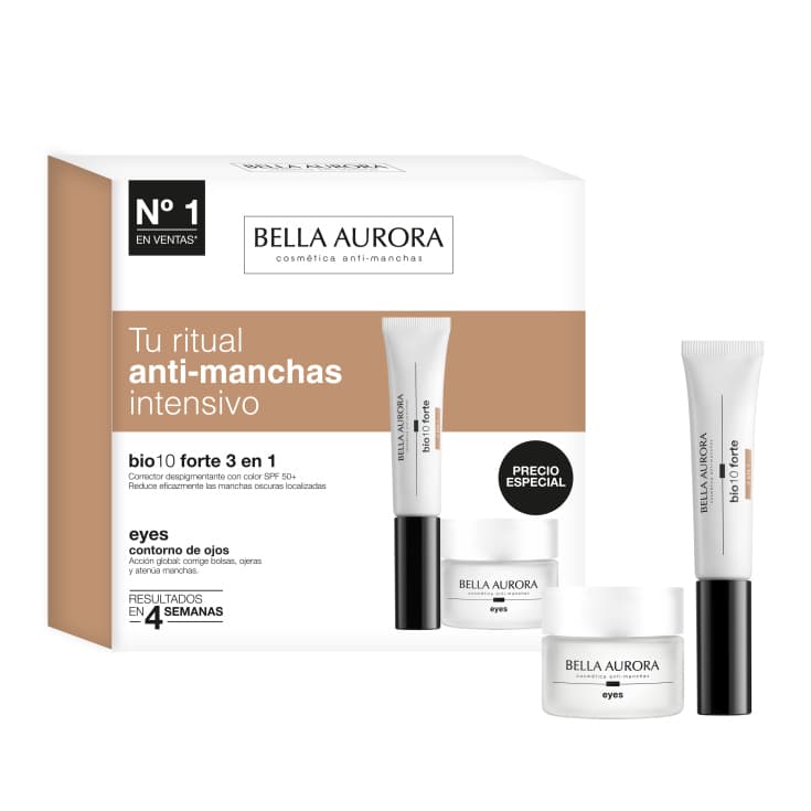 bella aurora despigmentante bio forte 3 en 1 + eyes bella aurora despigmentante bio forte 3 en 1 + eyes