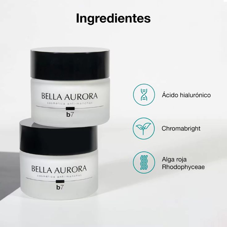 bella aurora b-7 antimanchas piel mixta 50ml+ojos