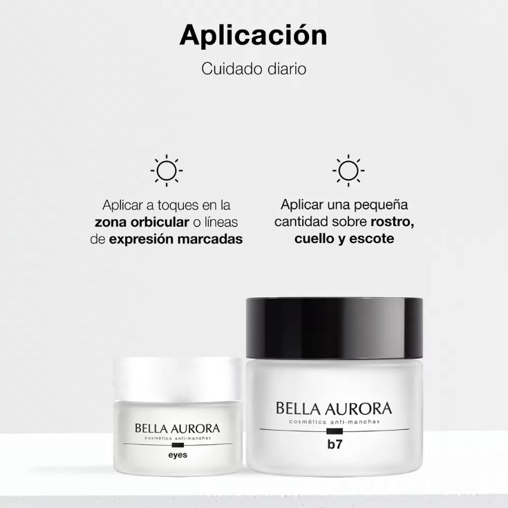 bella aurora b-7 antimanchas piel mixta 50ml+ojos