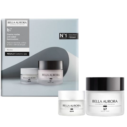 bella aurora b-7 antimanchas noche 50ml+ojos