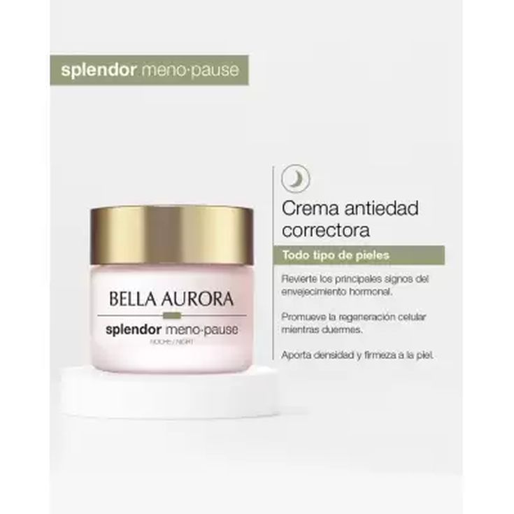bella aurora splendor menopause noche 50ml