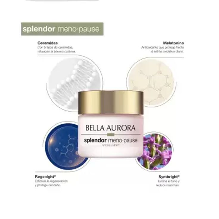 bella aurora splendor menopause noche 50ml