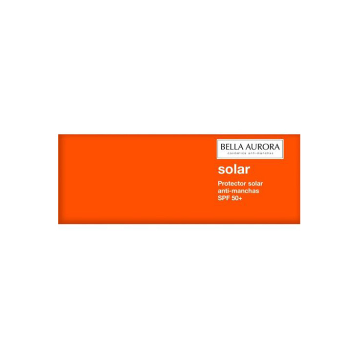 bella aurora solar f-50 fluido piel seca 50ml+ neceser
