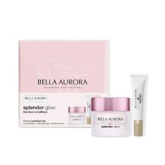 bella aurora splendor glow dia+ contorno ojos