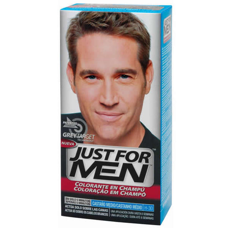 just for men colorante en champu castaño medio 30ml just for men colorante en champu castaño medio 30ml