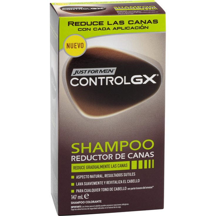 just for men control gx champu colorante reductor de canas 147ml just for men control gx champu colorante reductor de canas 147ml