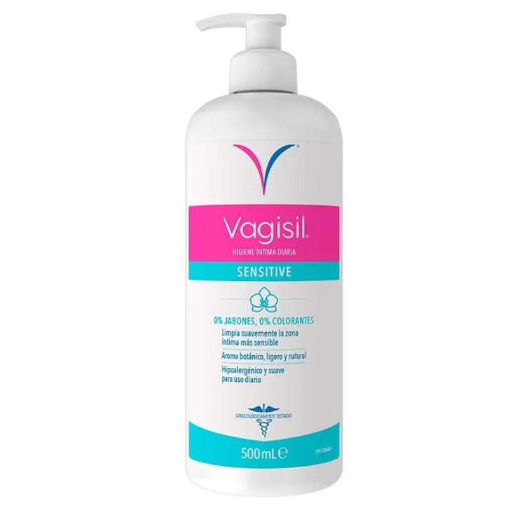 vagisil sensitive higiene intima diaria 500ml