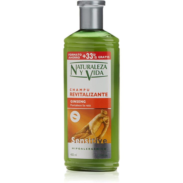 naturaleza y vida champu sensitive revitalizante 300+100ml naturaleza y vida champu sensitive revitalizante 300+100ml
