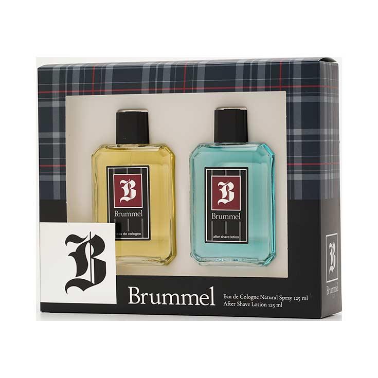 brummel colonia 125ml estuche 2 piezas