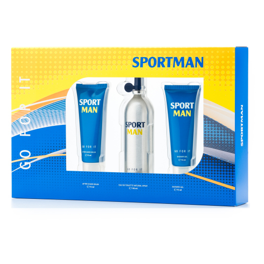 sportman eau de toilette 150ml estuche 3 piezas