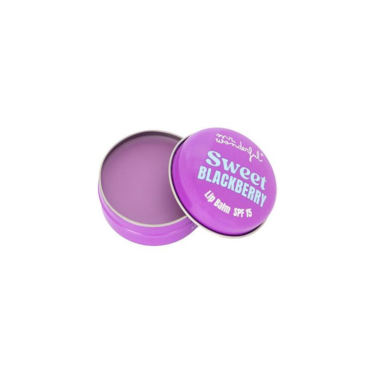 mr wonderful balsamo labial blackberry 15 ml